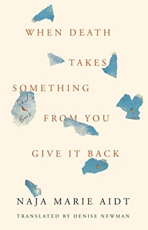When Death Takes Something From You Give It Back- Carl's Book by Naja Marie Aidt